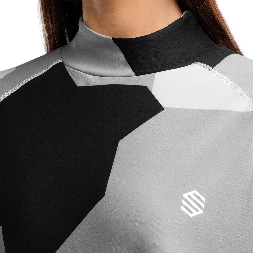 Maglia intima termica donna Sport invernali SLUSH-W Camo Nero 4/7