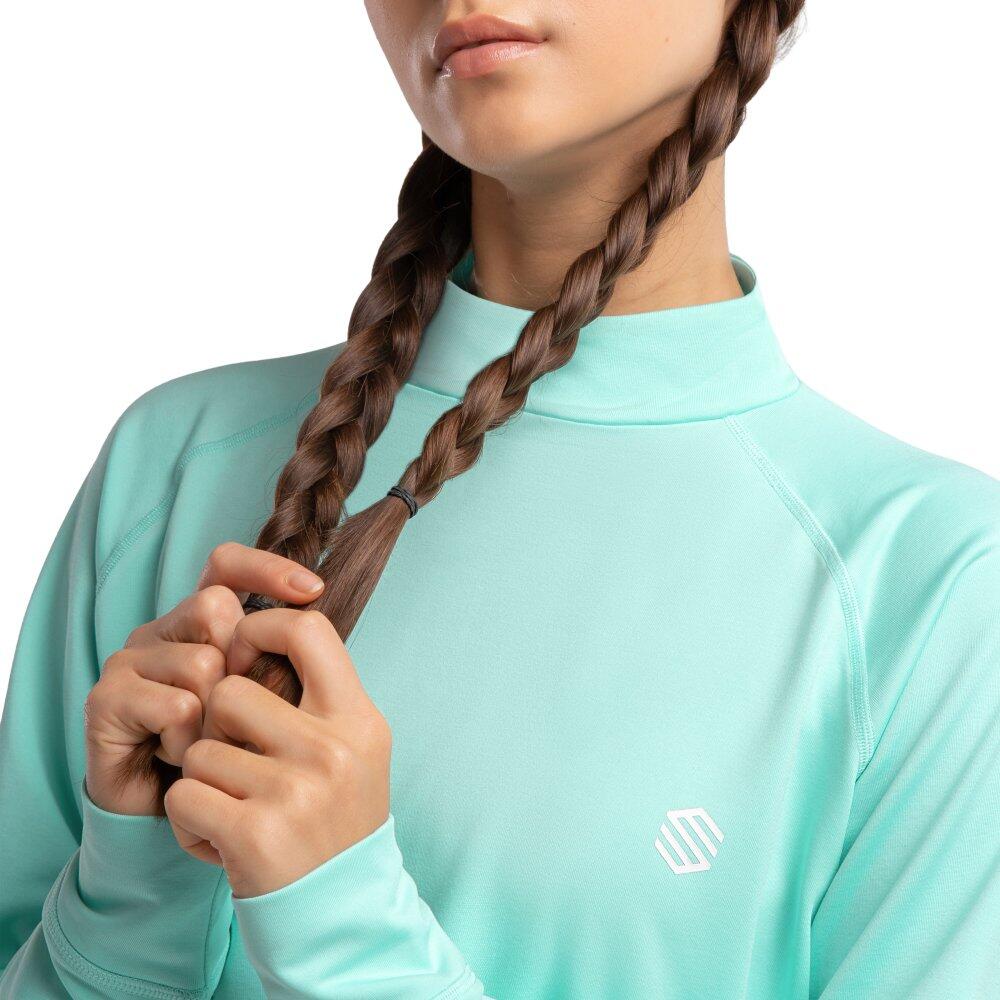 Maglia intima termica donna Sport invernali SLUSH-W Turquoise Turchese 4/7