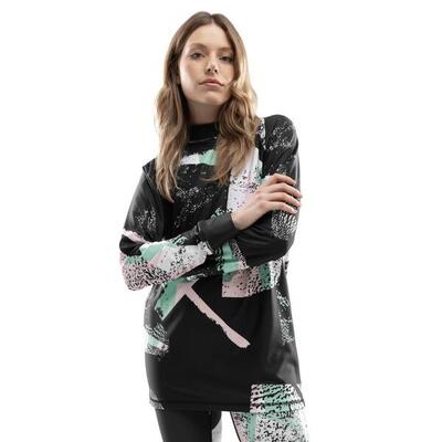 Dames wintersport thermisch ondershirt slush-w rumble multicolor