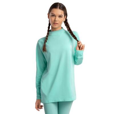 Dames wintersport thermisch ondershirt slush-w turquoise turquoise