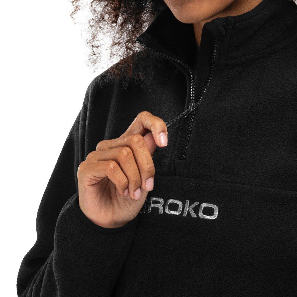 Pull polaire épais femme Sports d'hiver Shadow-W Noir 5/7