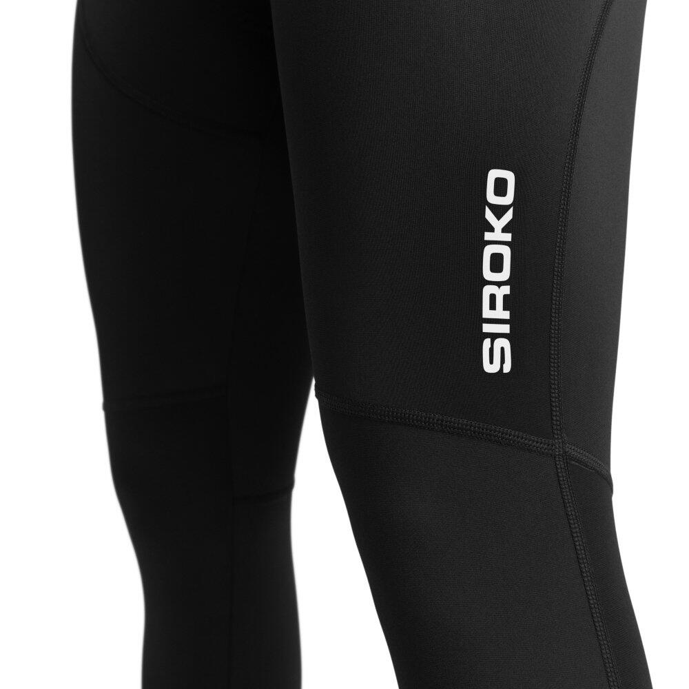 Culote largo ciclismo mujer Mont Cenis Negro 4/8