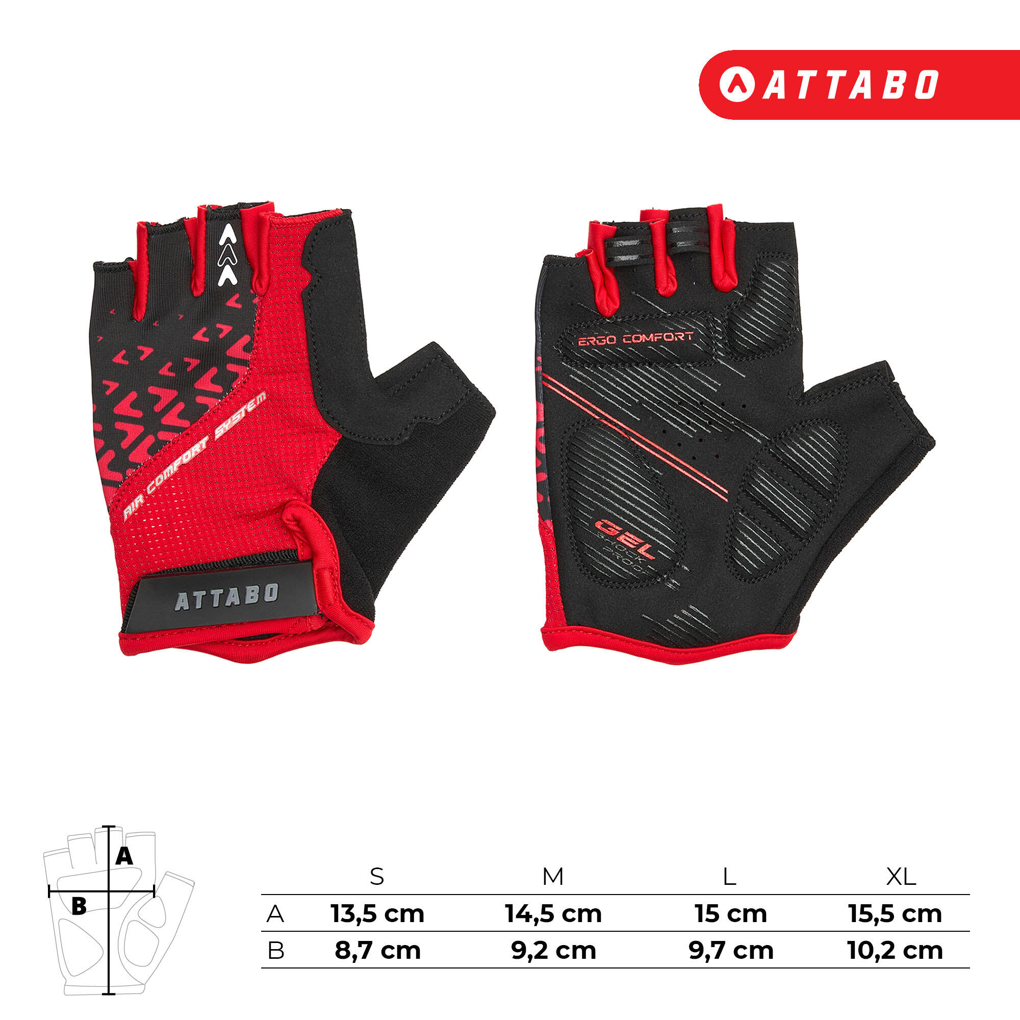 Guantes de ciclismo ATTABO Vito 6/6