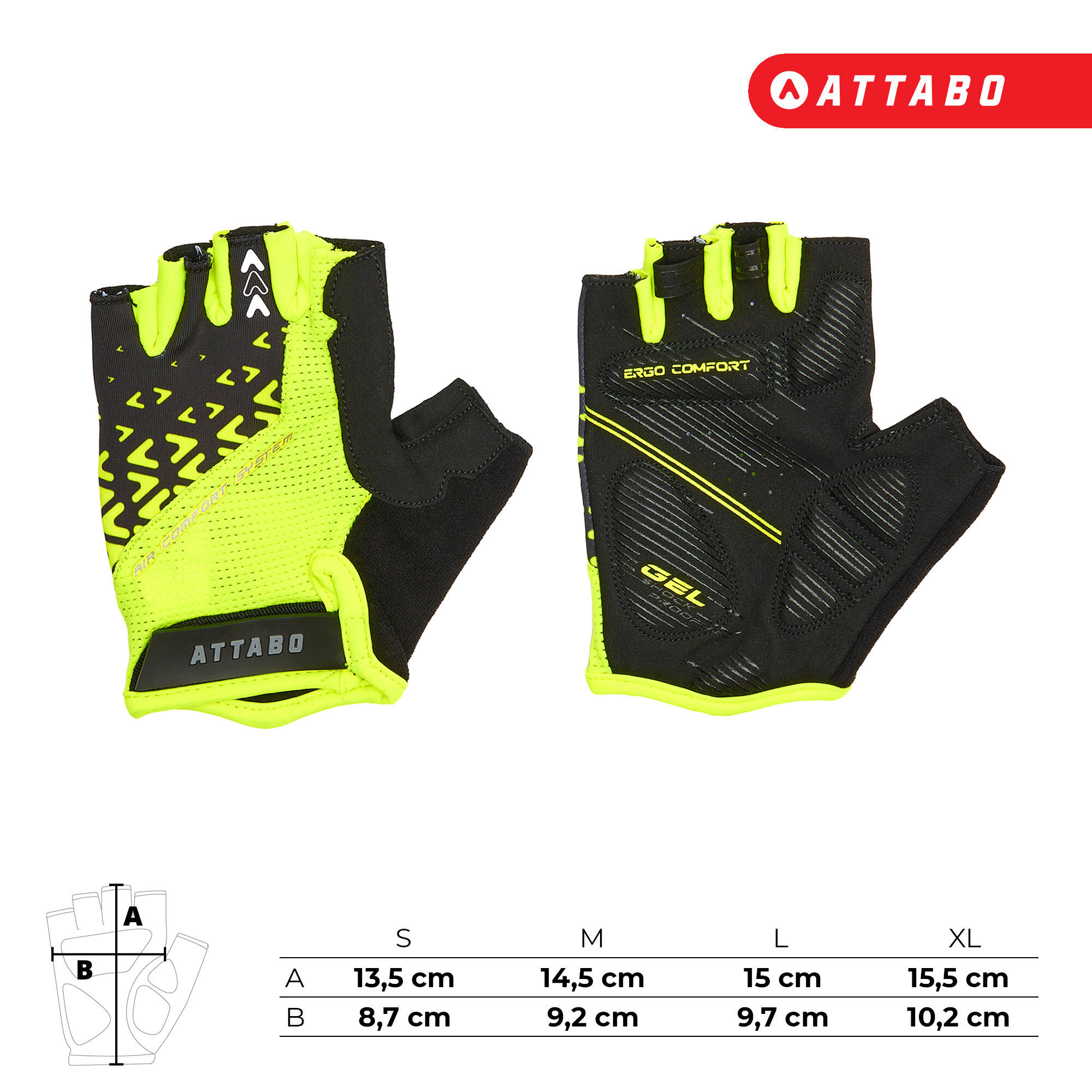 Guantes de ciclismo ATTABO Vito 6/6