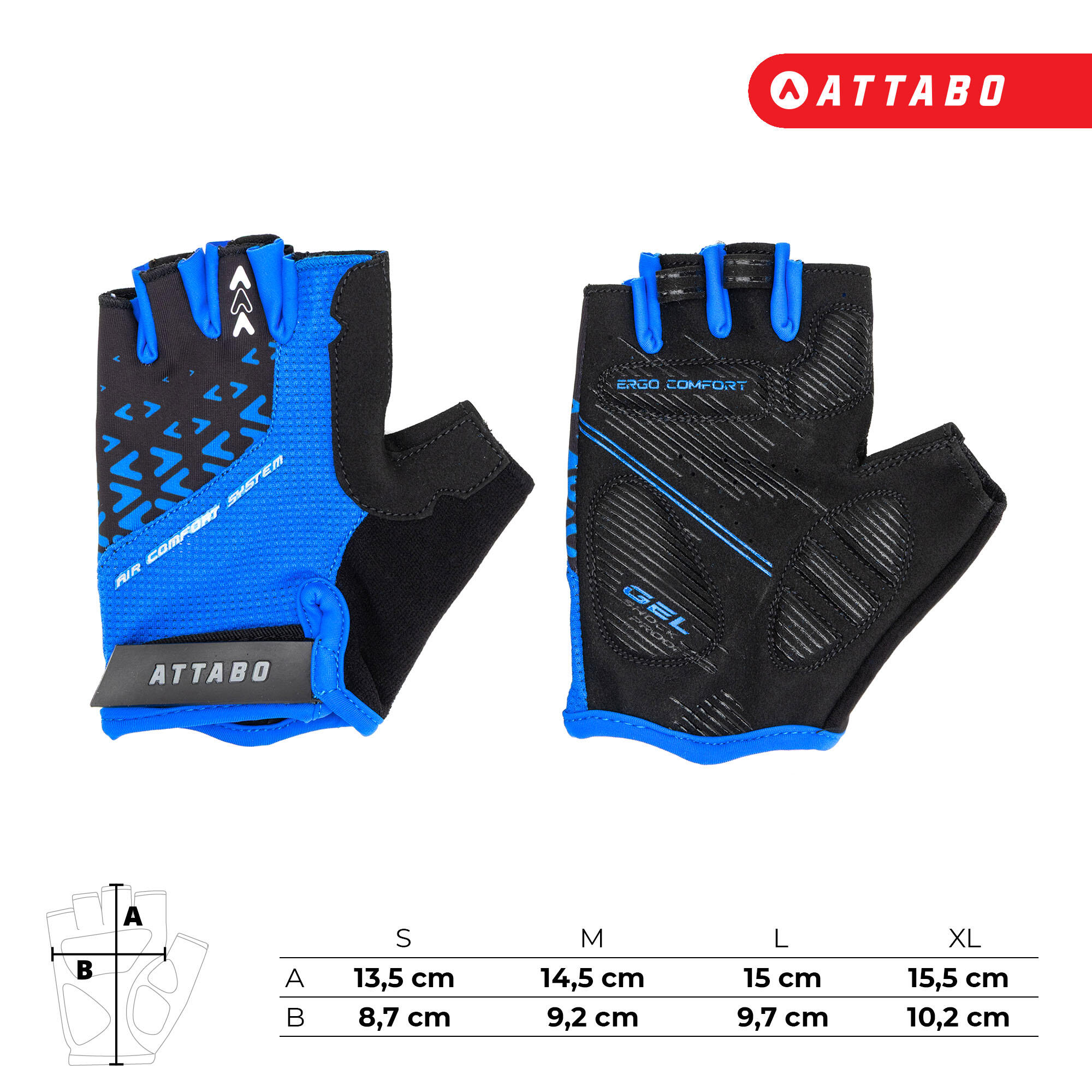 Guantes de ciclismo ATTABO Vito 6/6