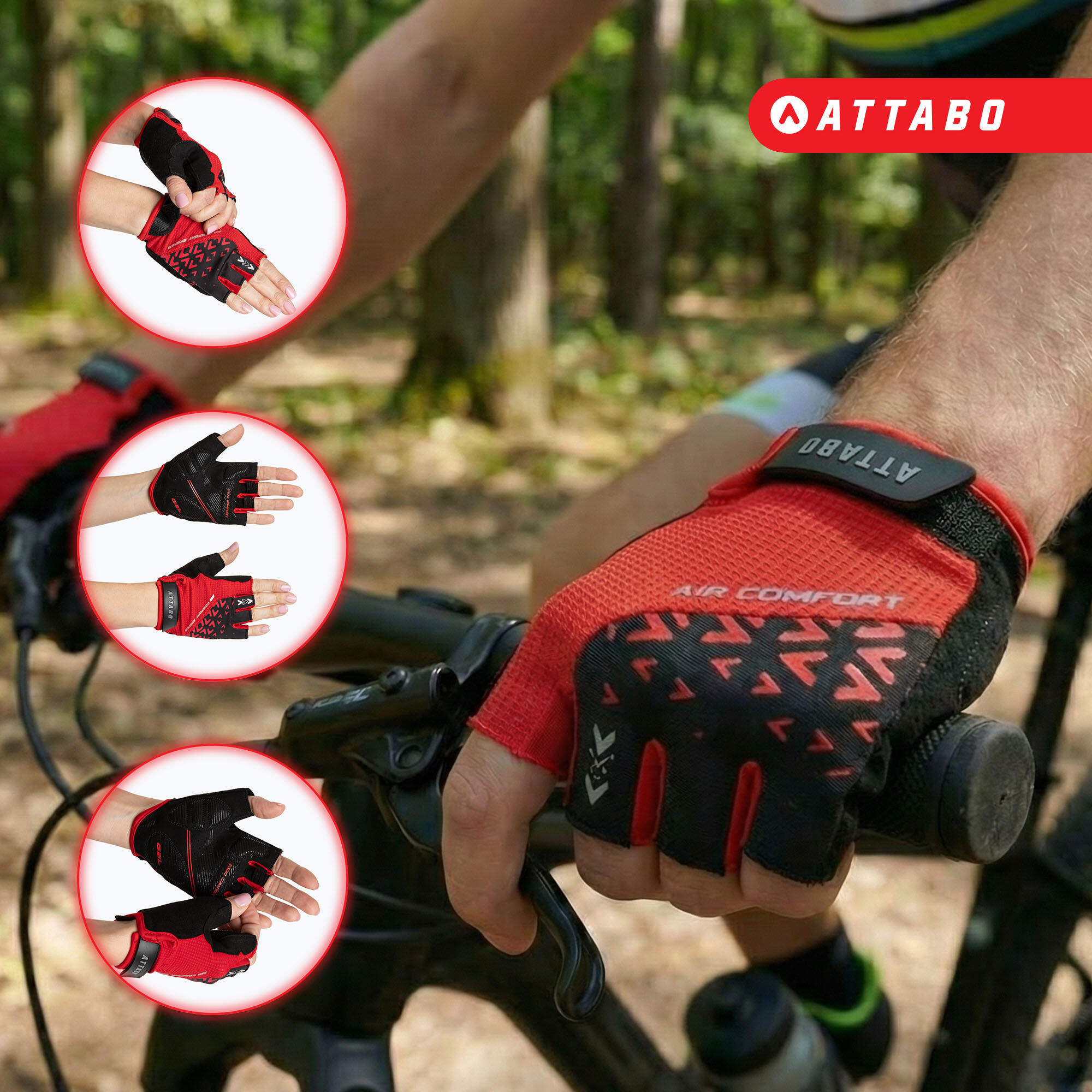 Guantes de ciclismo ATTABO Vito 2/6
