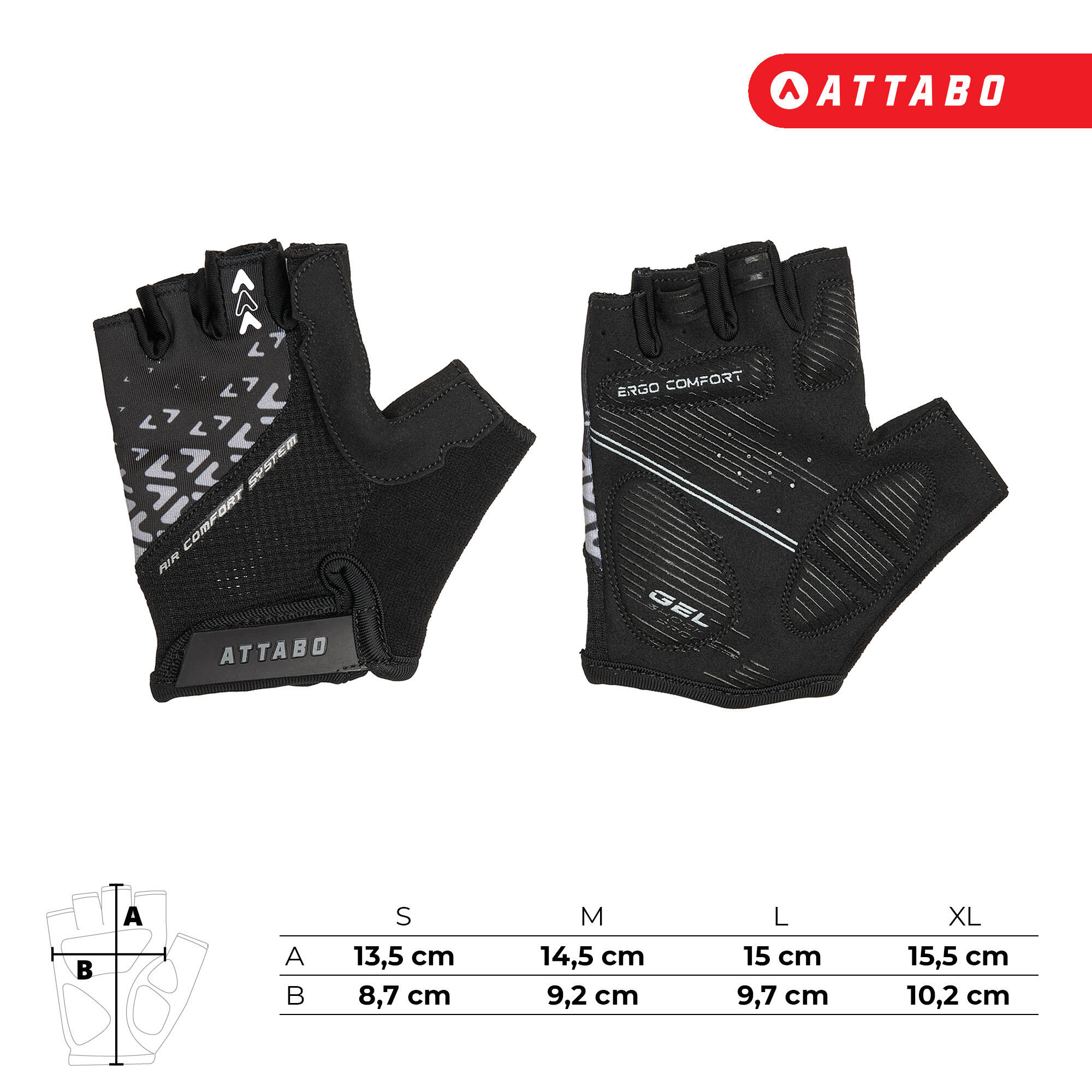 Guantes de ciclismo ATTABO Vito 6/6