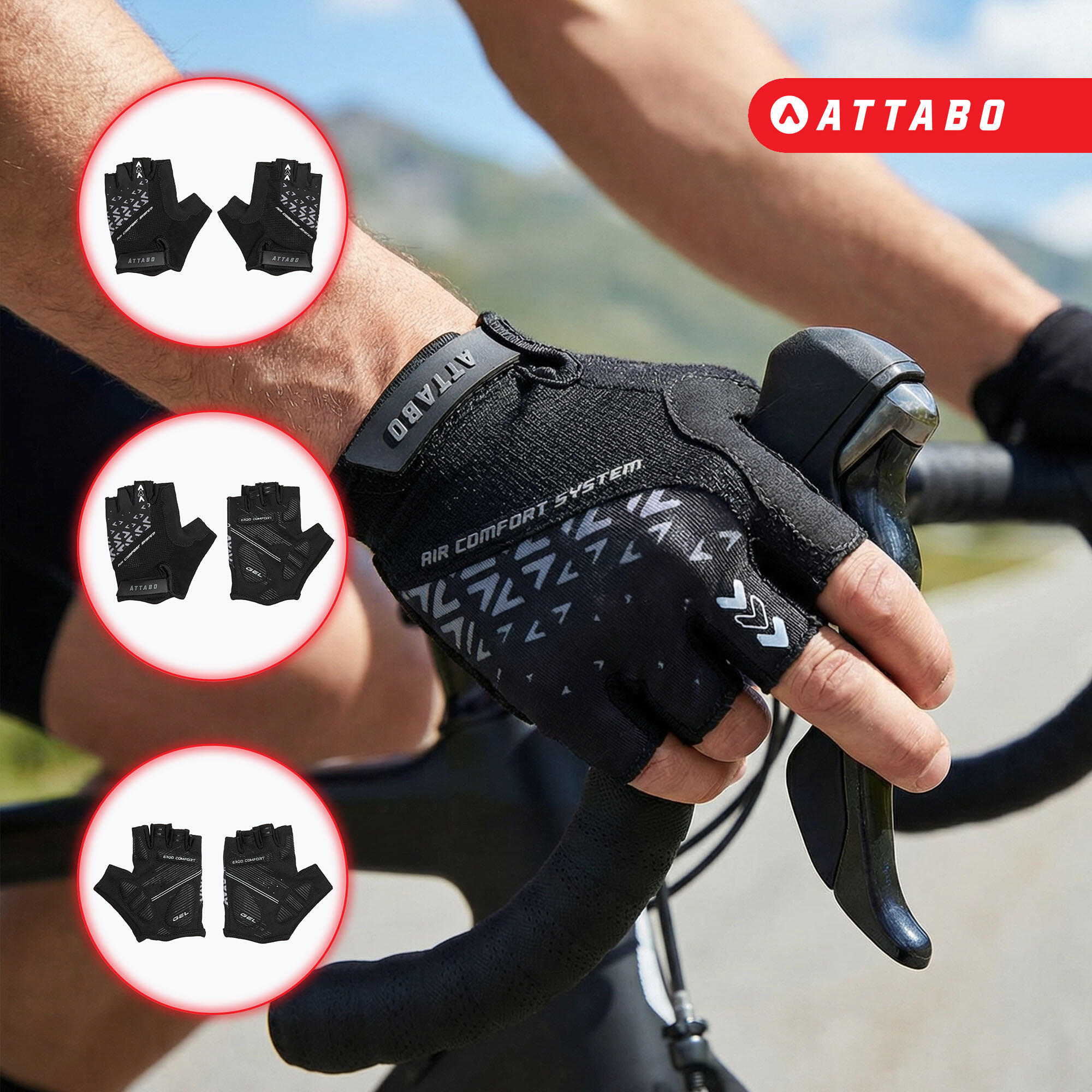 Guantes de ciclismo ATTABO Vito 2/6