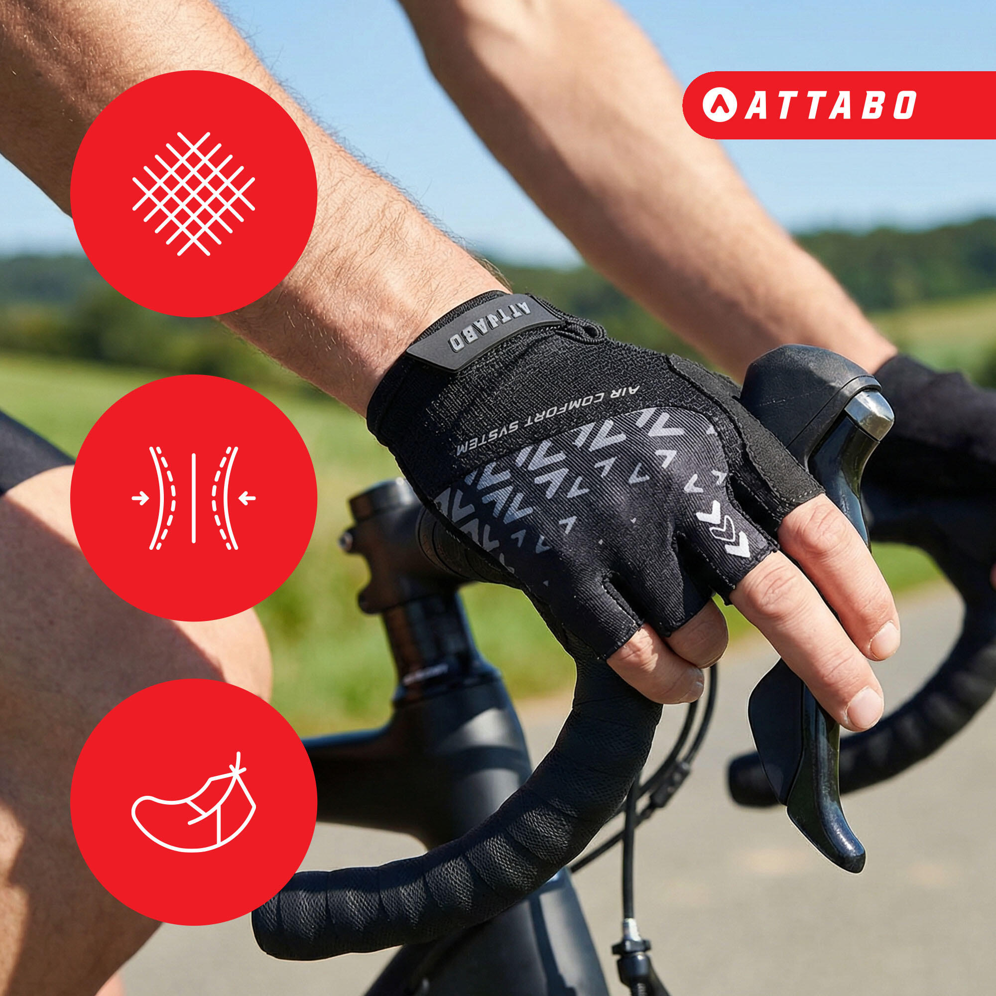 Guantes de ciclismo ATTABO Vito 4/6