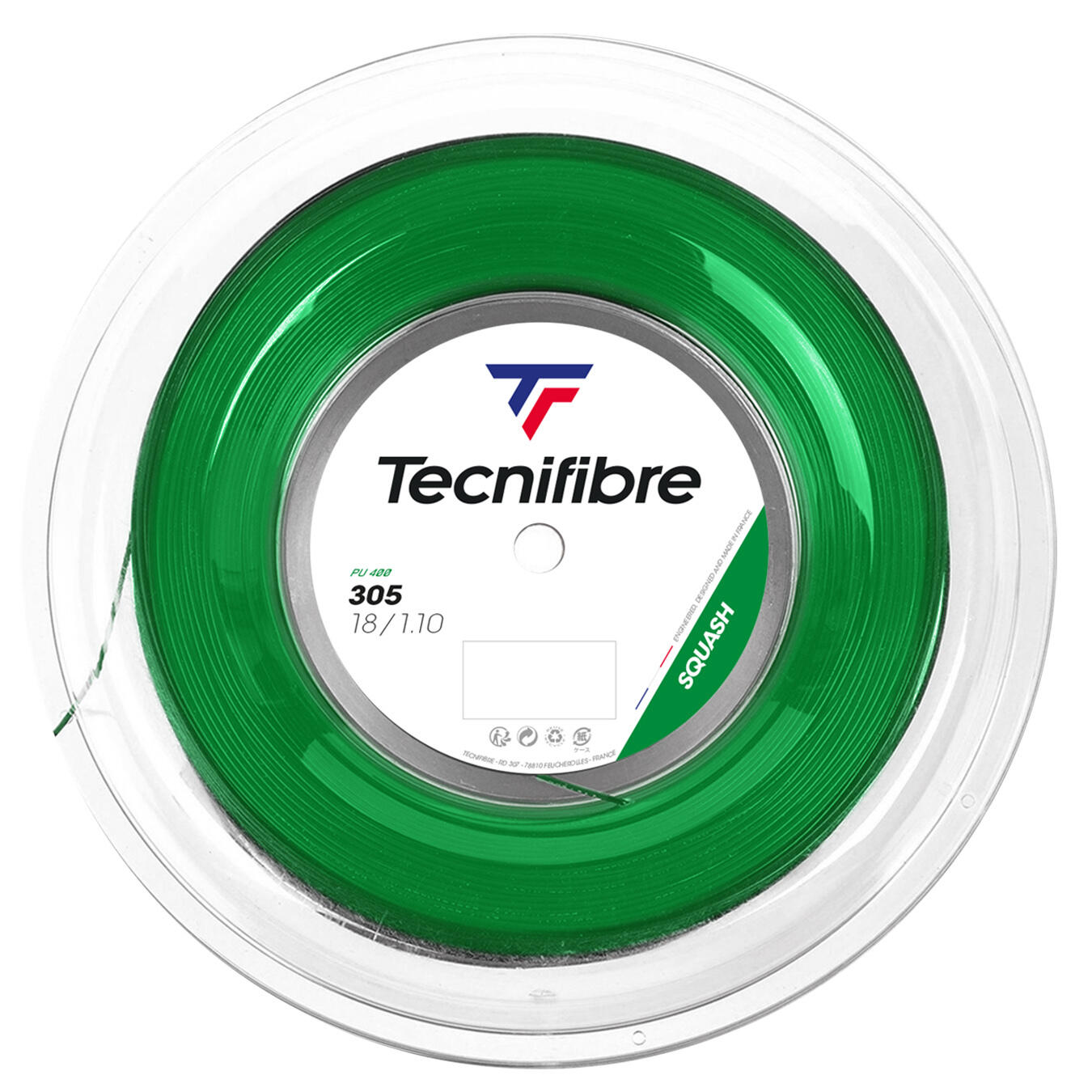 Tecnifibre - Cordage De Squash Tecnifibre 305 200 M - Cordage Raquette - Vert - Taille Unique - Decathlon