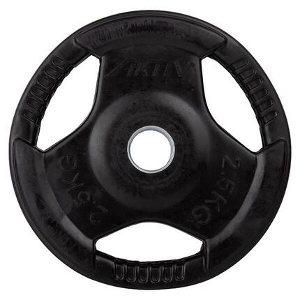 Aktivsport Gummierte Hantelscheibe 1,25 kg 31 mm