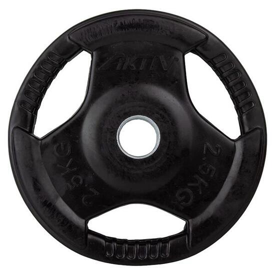 Aktivsport Gummierte Hantelscheibe 20 kg 31 mm