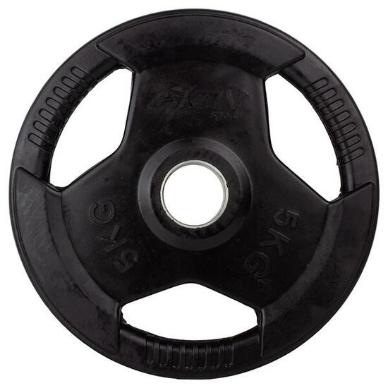 Aktivsport Gummierte Hantelscheibe 1,25 kg 51 mm