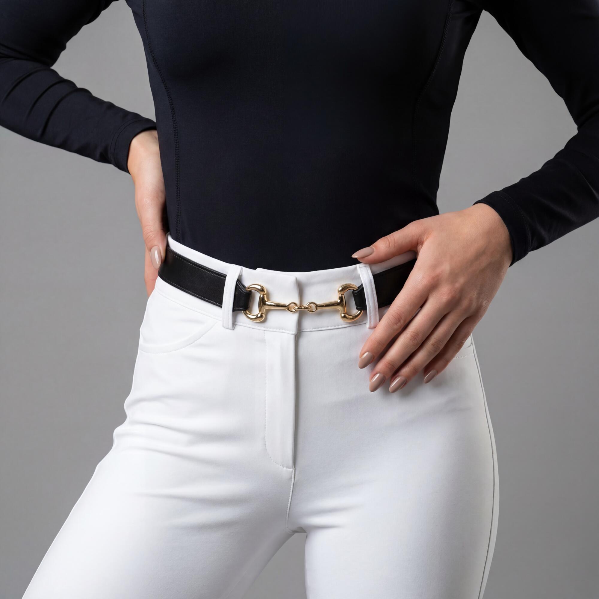Ceinture petit modèle cuir Galop Wear 2/7