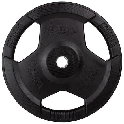 Aktivsport Gummierte Hantelscheibe 1,25 kg 31 mm