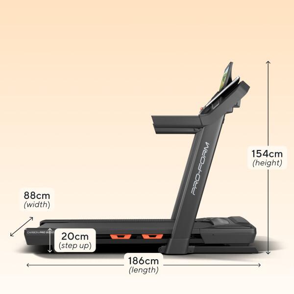 Tapis de course Carbon Pro 9000 6/8