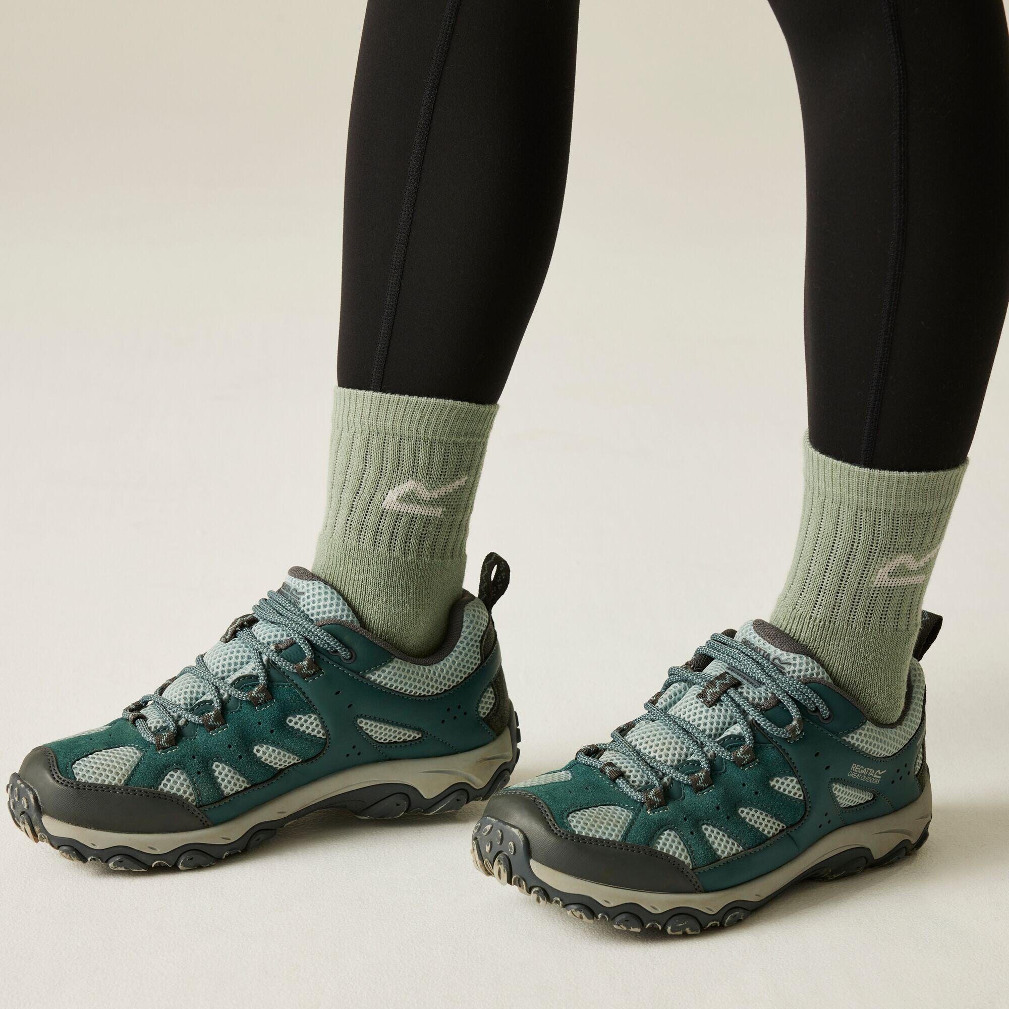Regatta - Chaussures De Randonnée Basses, Respirantes Et Imperméables Pour Femme Edgepoint - Chaussures De Sport - Vert - Decathlon