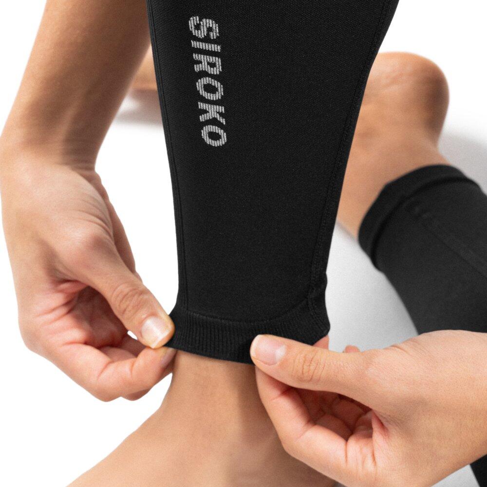 Legging sport sans couture femme Fitness Salem Noir 5/7