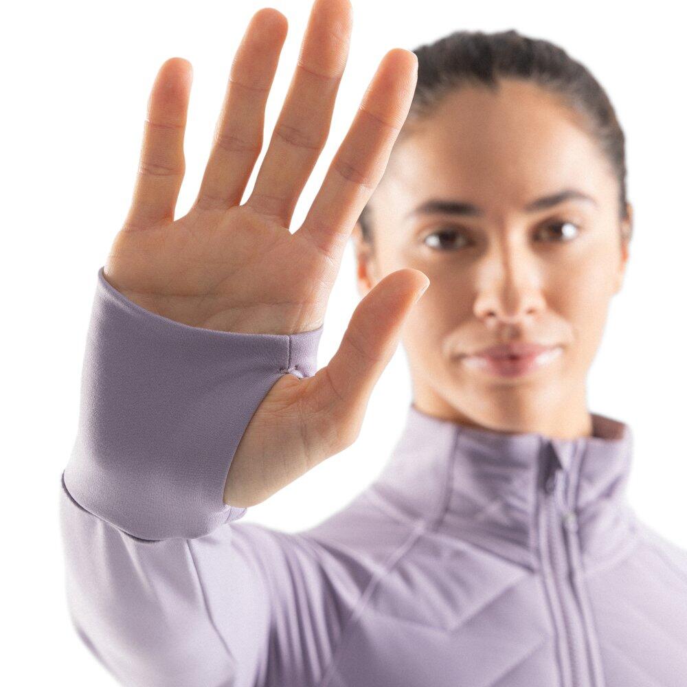 Women Fitness ’s lightweight insulated training jacket Empower Purple 4/6