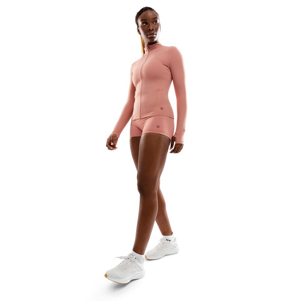 Veste fitness zippée ultralégère femme Pelican Corail 3/7