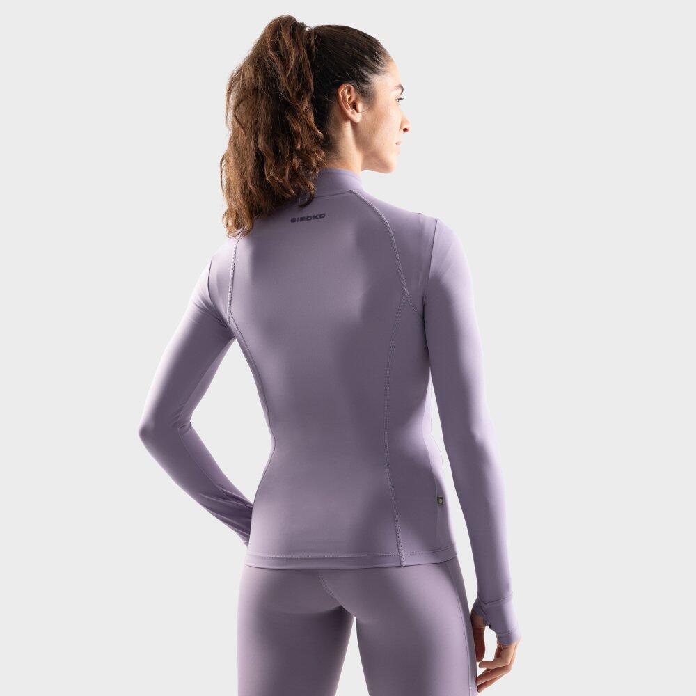 Veste fitness zippée ultralégère femme Nusa Pourpre 6/6