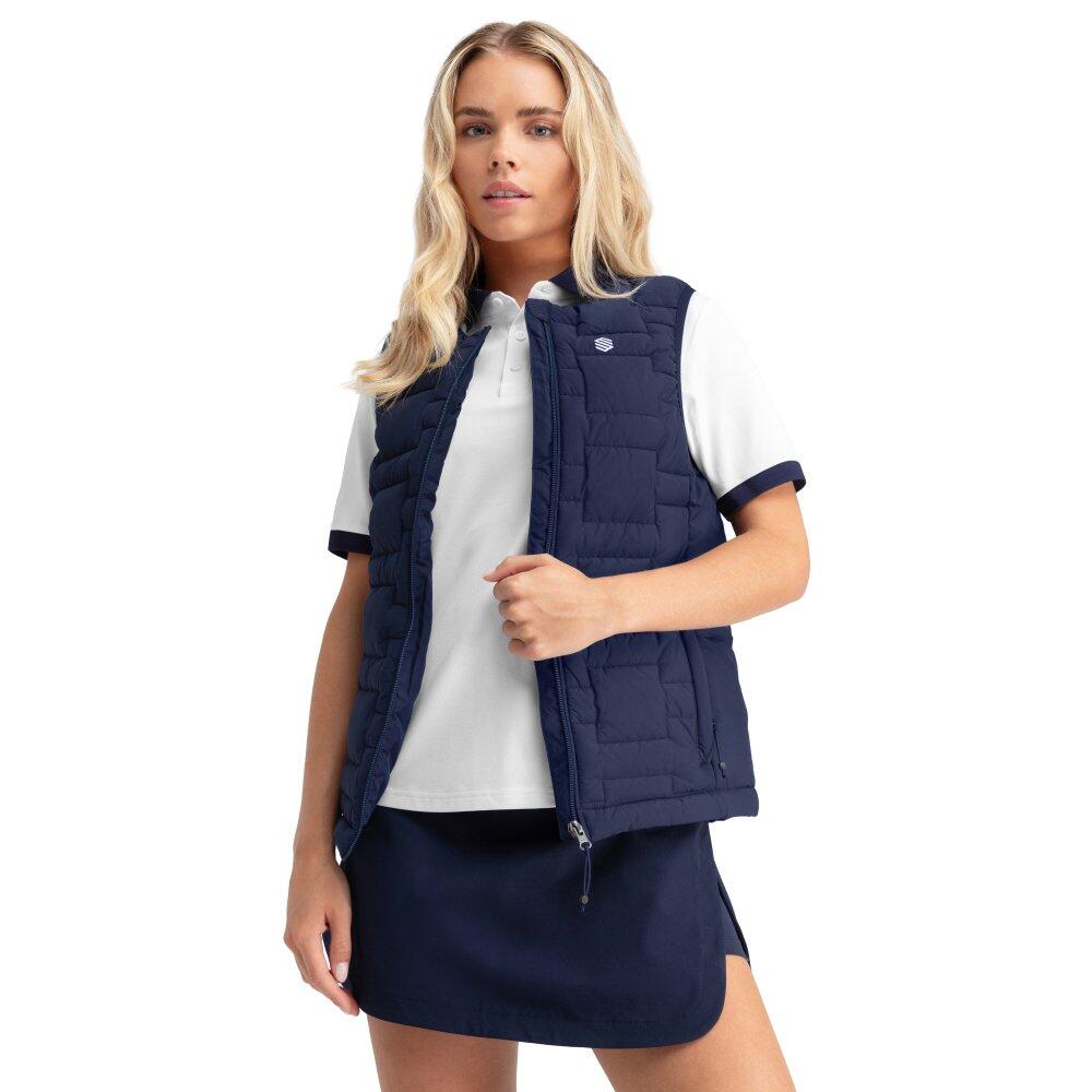 Women Golf 's insulated vest Royal-W   Blue