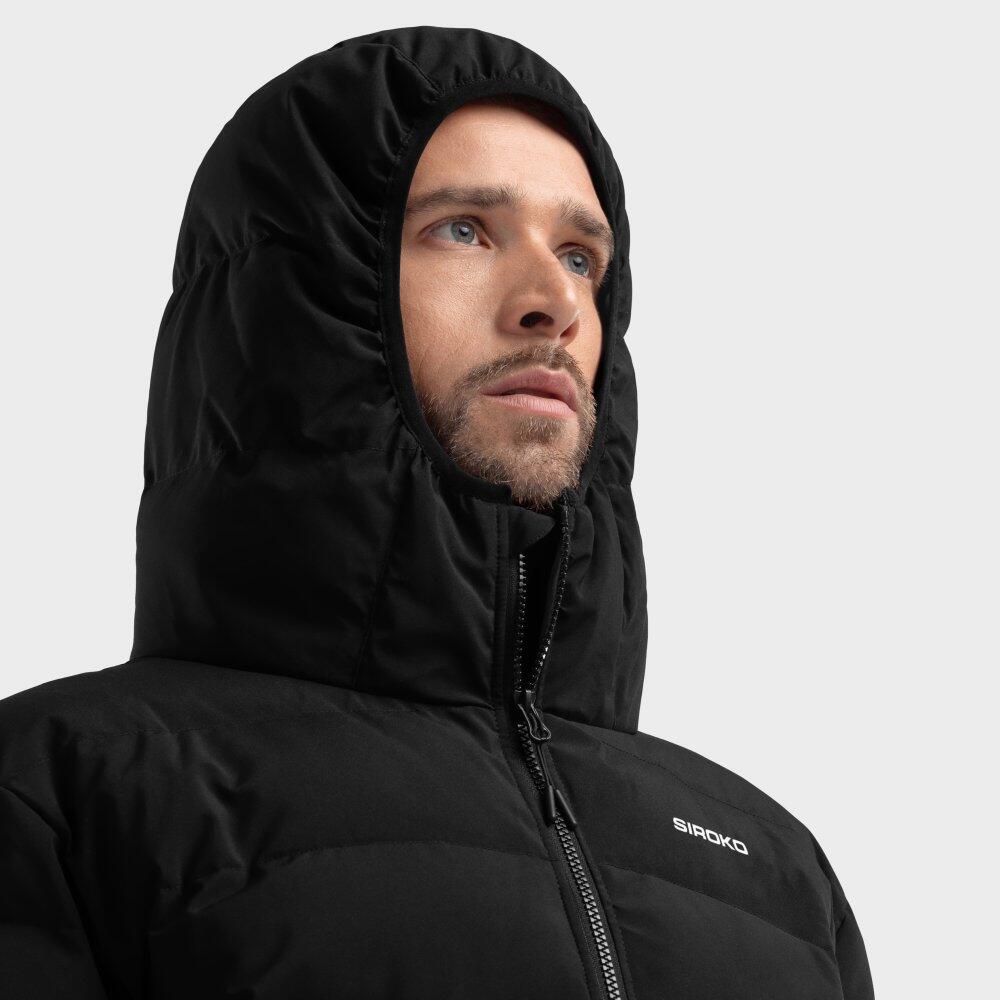 Doudoune imperméable homme Lifestyle Shelter Noir 6/7