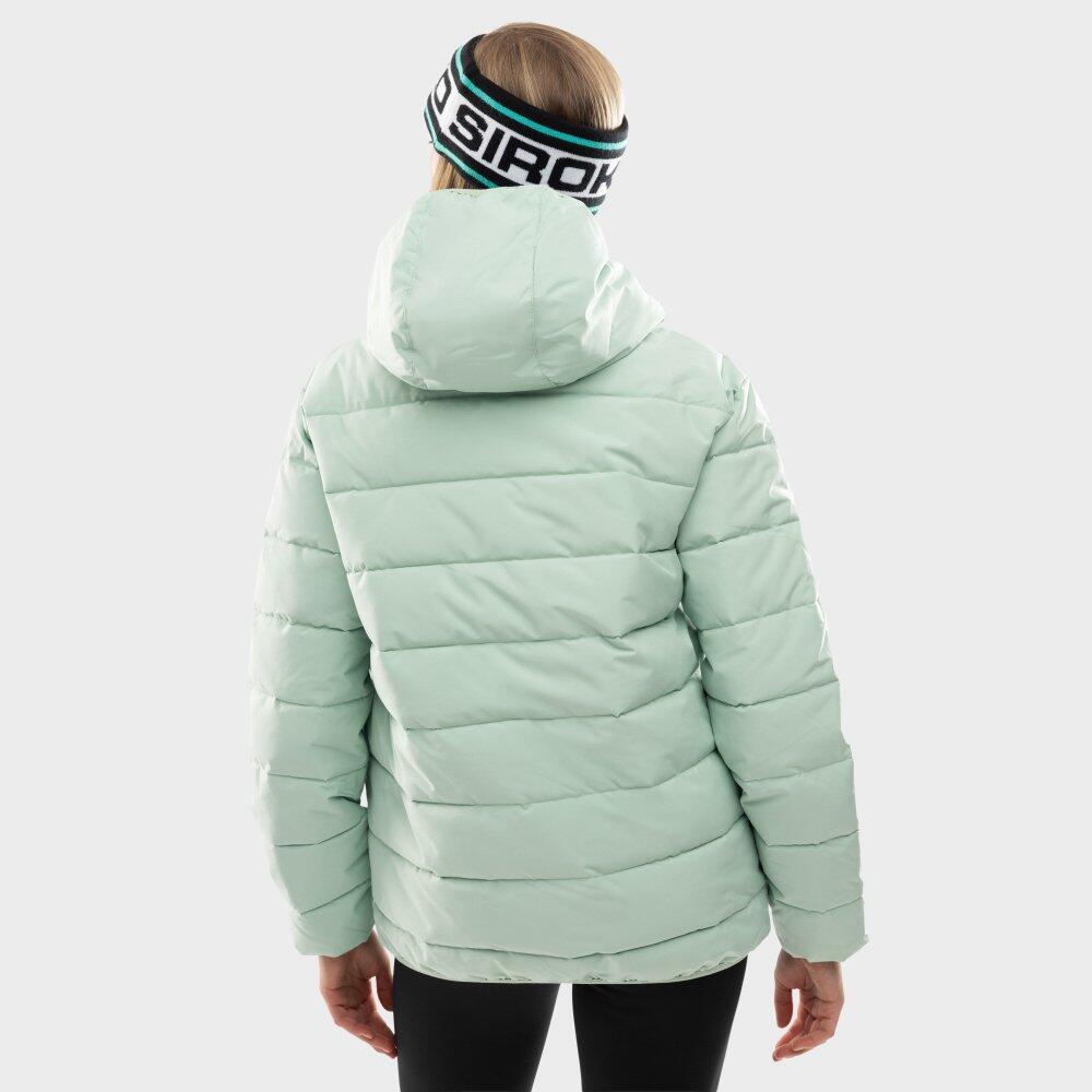 Chaqueta acolchada resistente al agua mujer lifestyle Cruise-W Verde 6/8