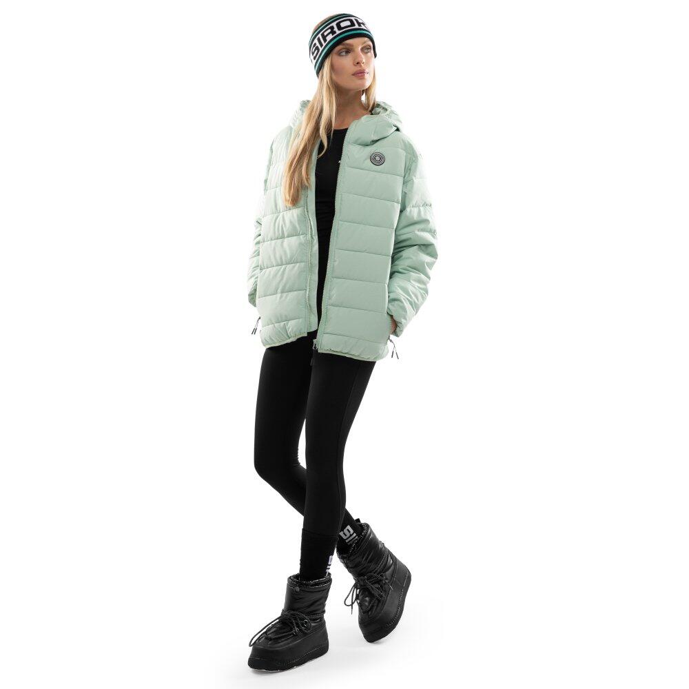 Chaqueta acolchada resistente al agua mujer lifestyle Cruise-W Verde 3/8