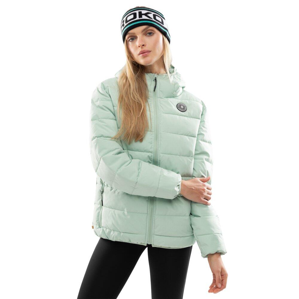 SIROKO Giacca imbottita resistente all'acqua donna Lifestyle Cruise-W Verde