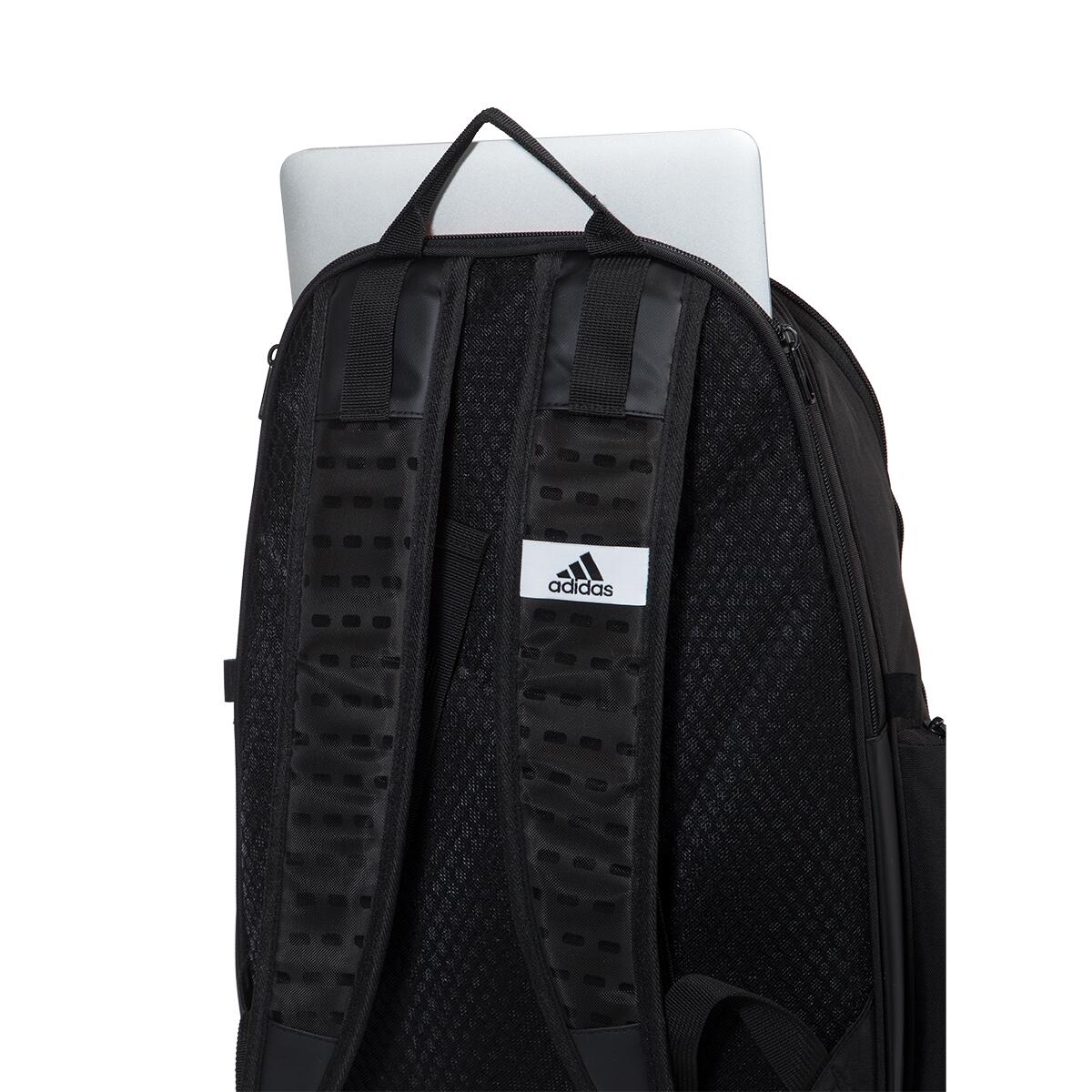 Black And Lime Green Adidas Backpack Protour Padel Bag 2/5