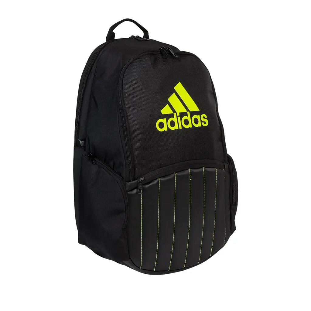Black And Lime Green Adidas Backpack Protour Padel Bag