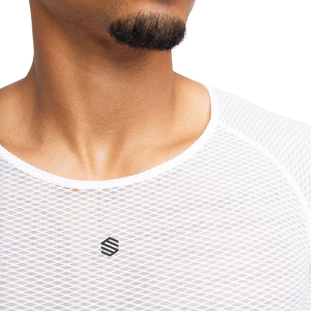 Sous-maillot vélo homme Cyclisme Clout Blanc 5/7