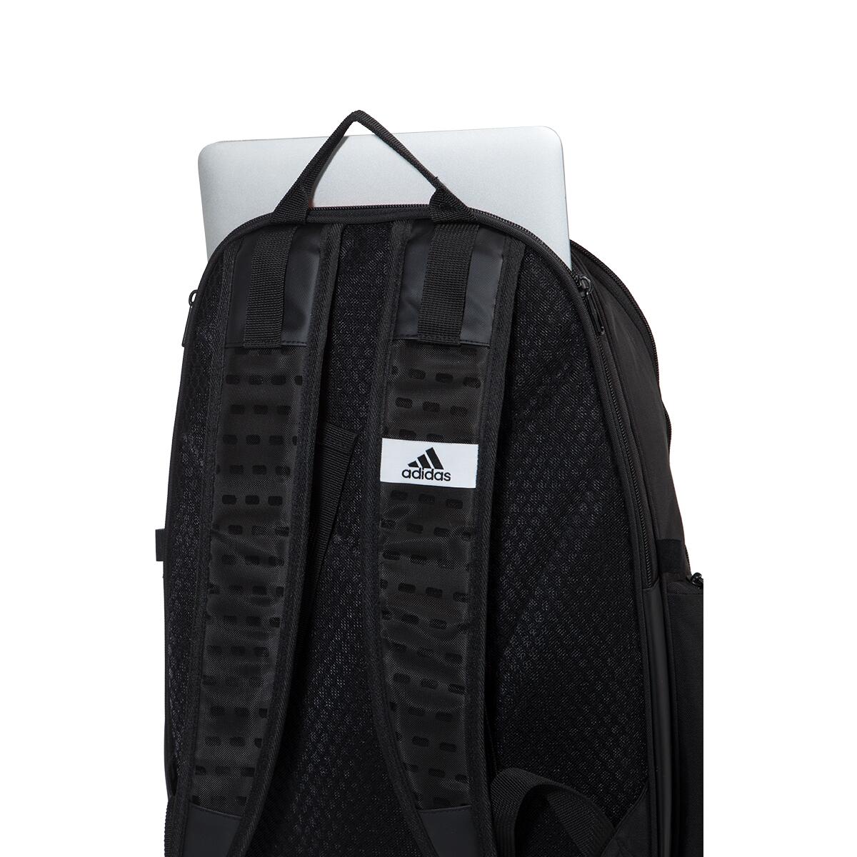 Black And Lime Green Adidas Backpack Protour Padel Bag 4/5