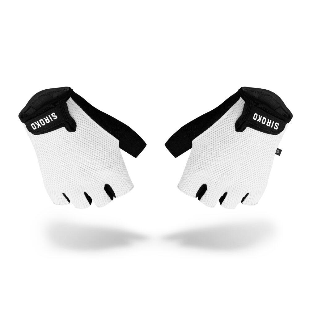 Mitaines de vélo Cyclisme Homme et Femme Aero White Blanc 4/7