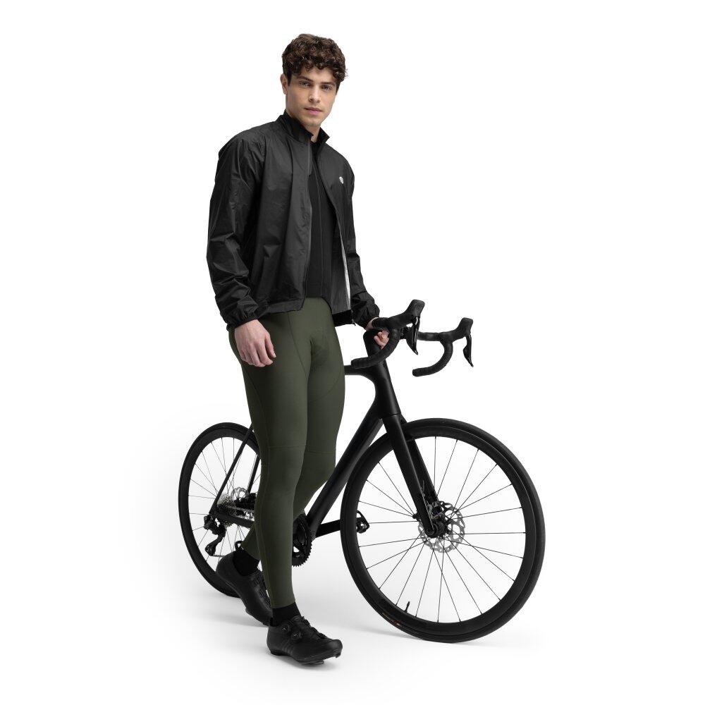 Veste de pluie vélo homme Cyclisme J2 Tourmalet Noir 3/7