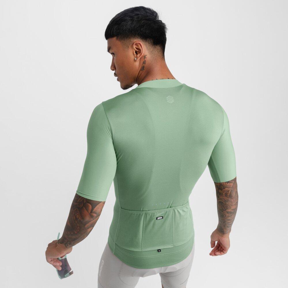 Herren Radsport ultraleichtes radtrikot für SRX Stage Olivgrün 6/8