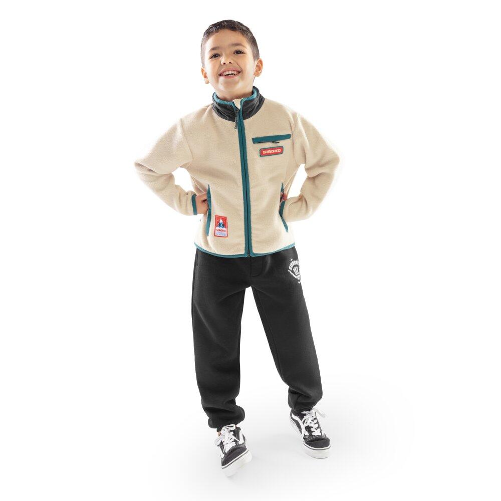 Giacca in pile da bambini Sport invernali Bambini e bambine Spy Beige 4/7