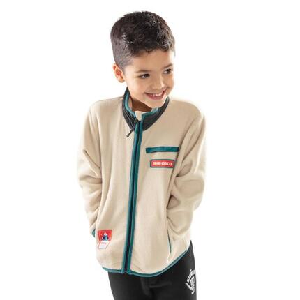 Veste polaire garçon Sports d'hiver Enfants Spy Beige