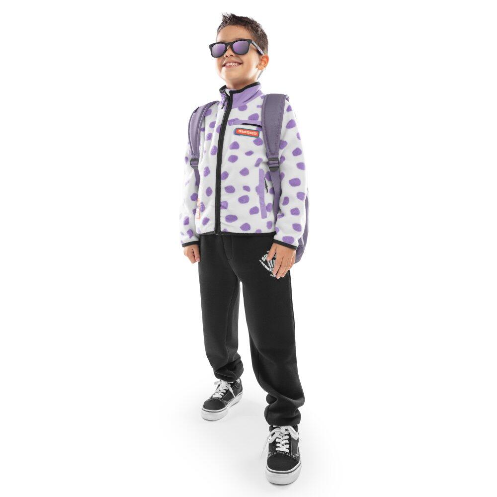Giacca in pile da bambini Sport invernali Bambini e bambine Popsicle Bianco 4/7