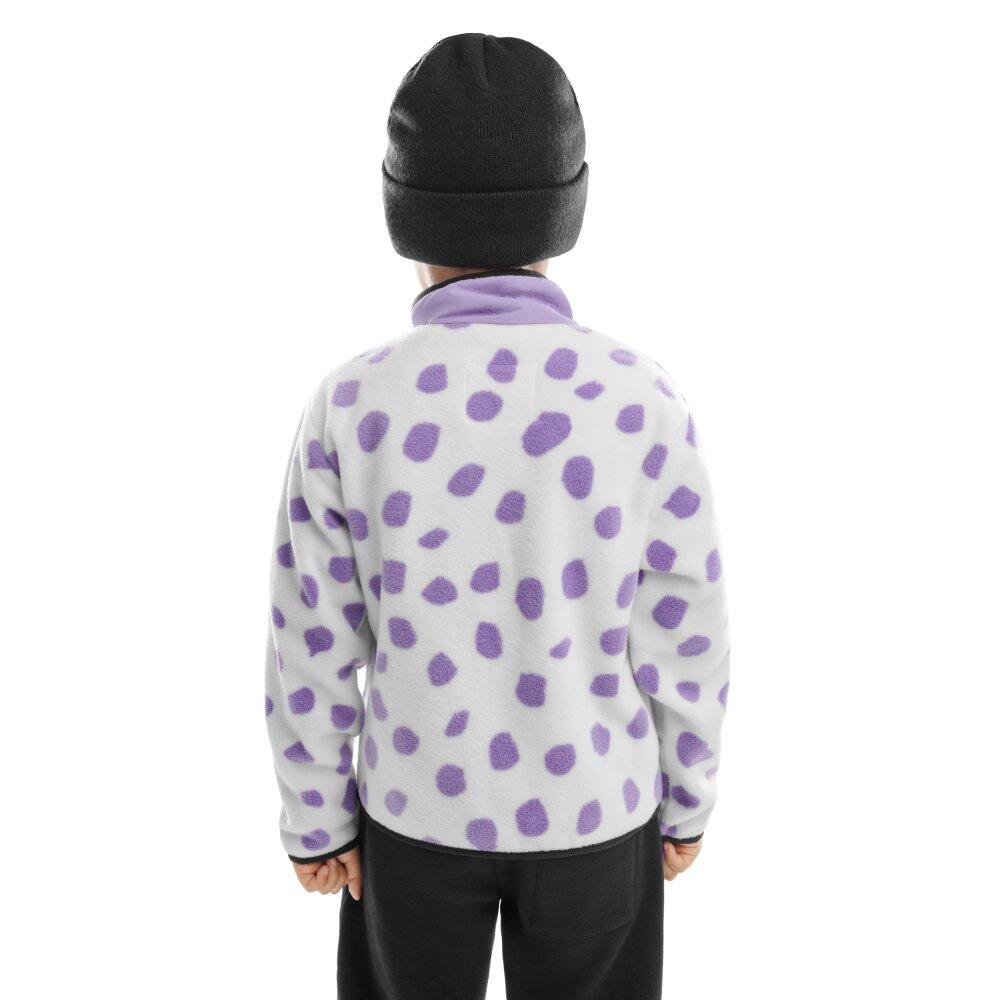 Giacca in pile da bambini Sport invernali Bambini e bambine Popsicle Bianco 3/7