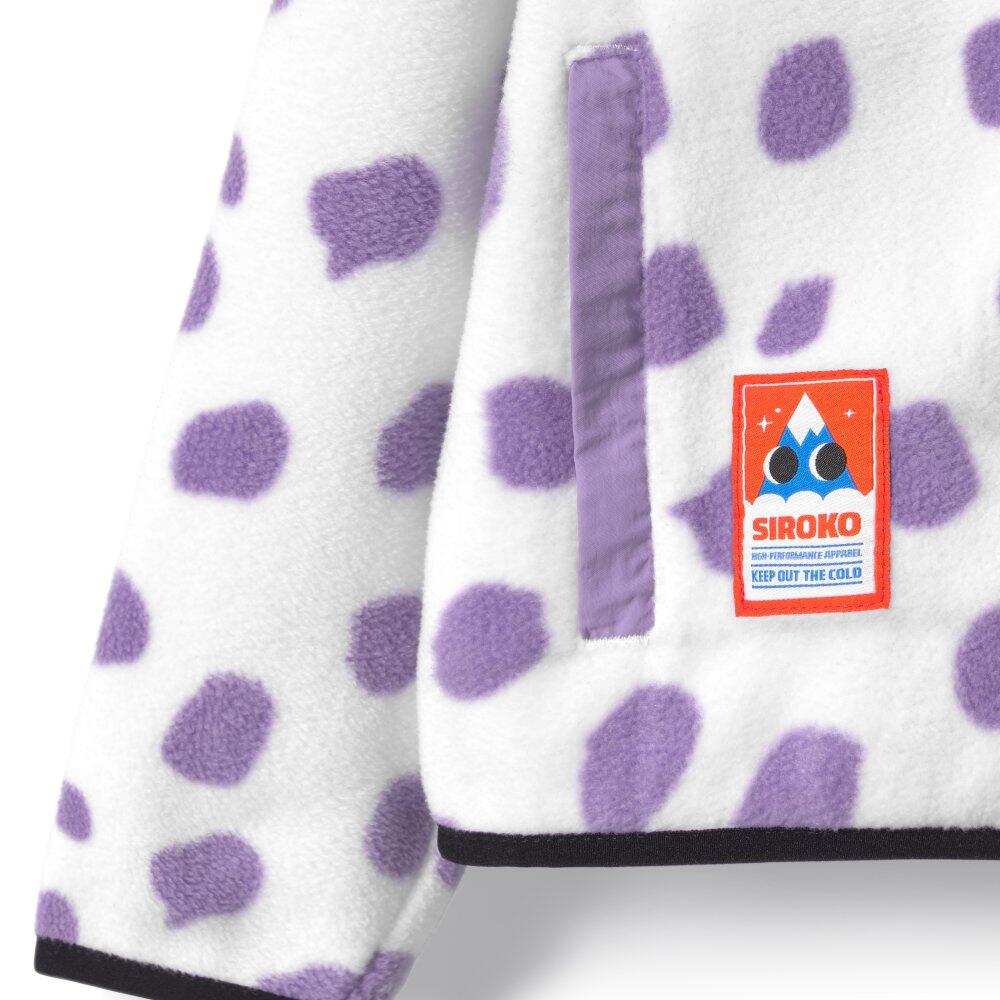 Giacca in pile da bambini Sport invernali Bambini e bambine Popsicle Bianco 5/7
