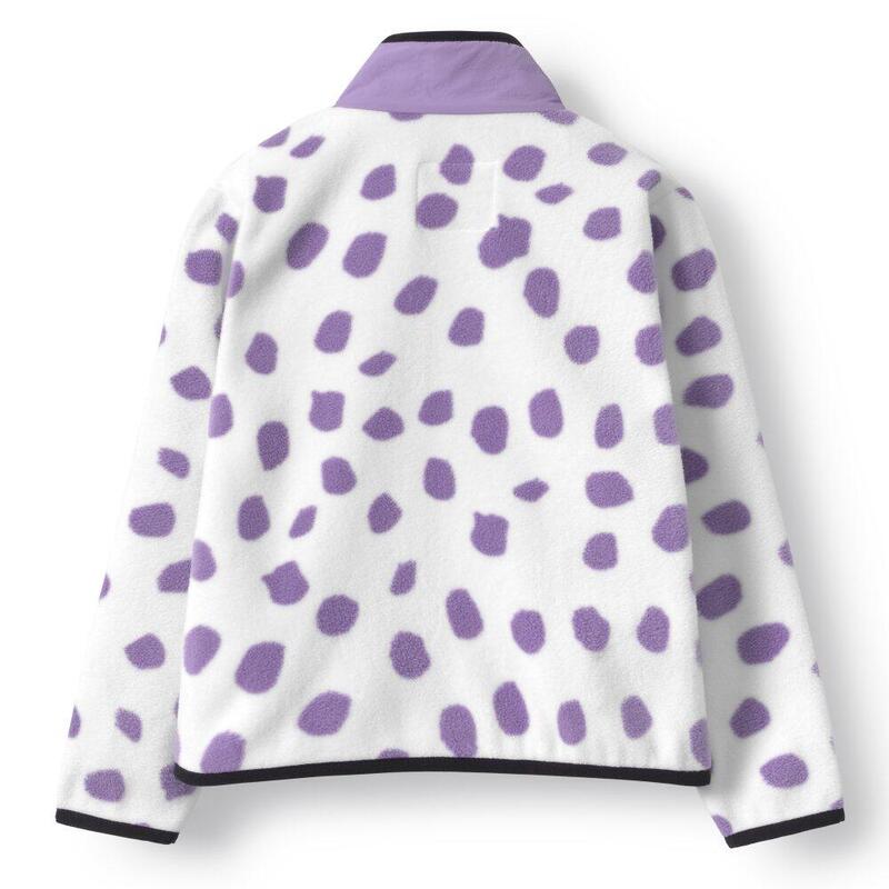 Jachetă fleece pentru băieți Popsicle Alb