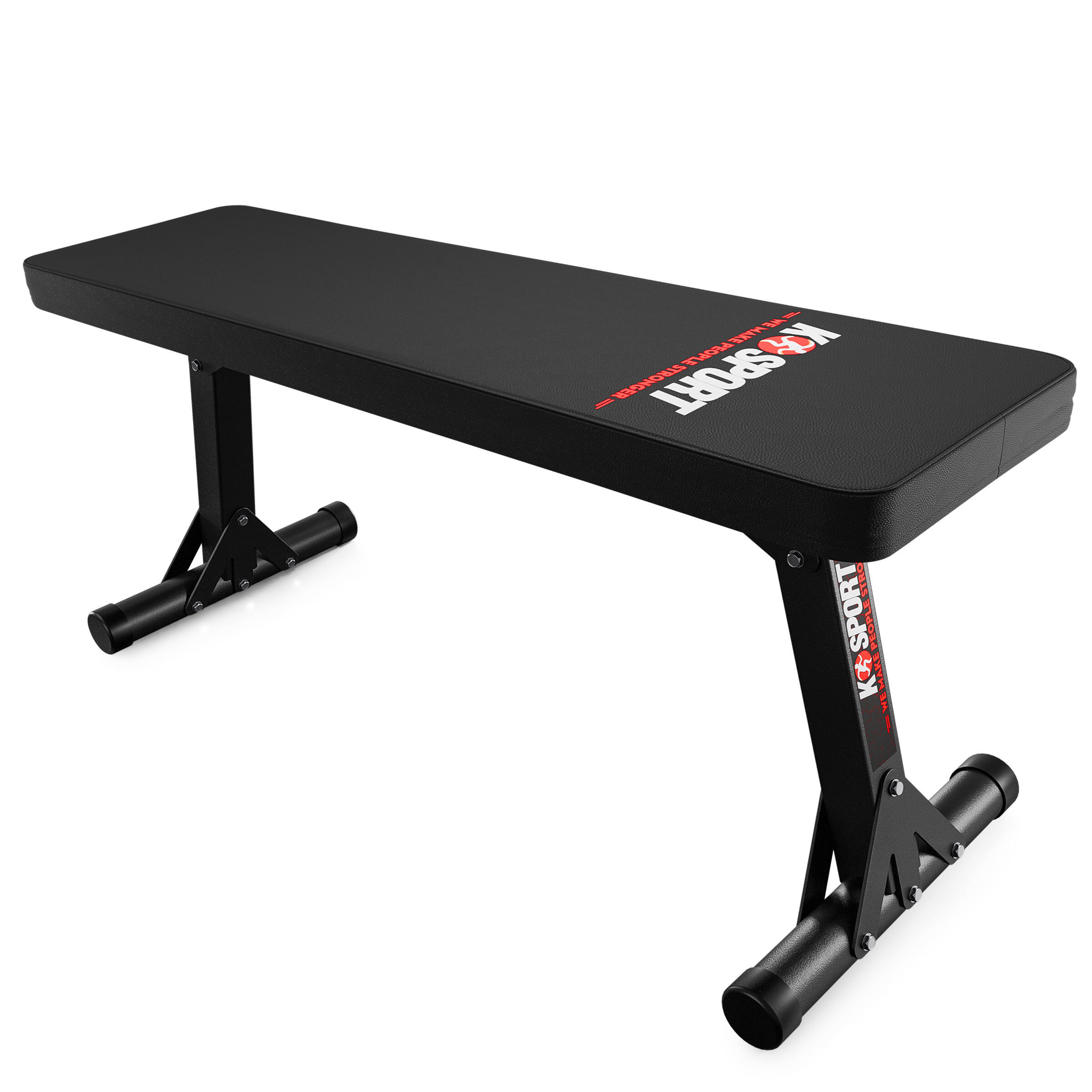 Ławka treningowa do ćwiczeń ławeczka składana płaska pod sztange K-sport KSH024 3/7