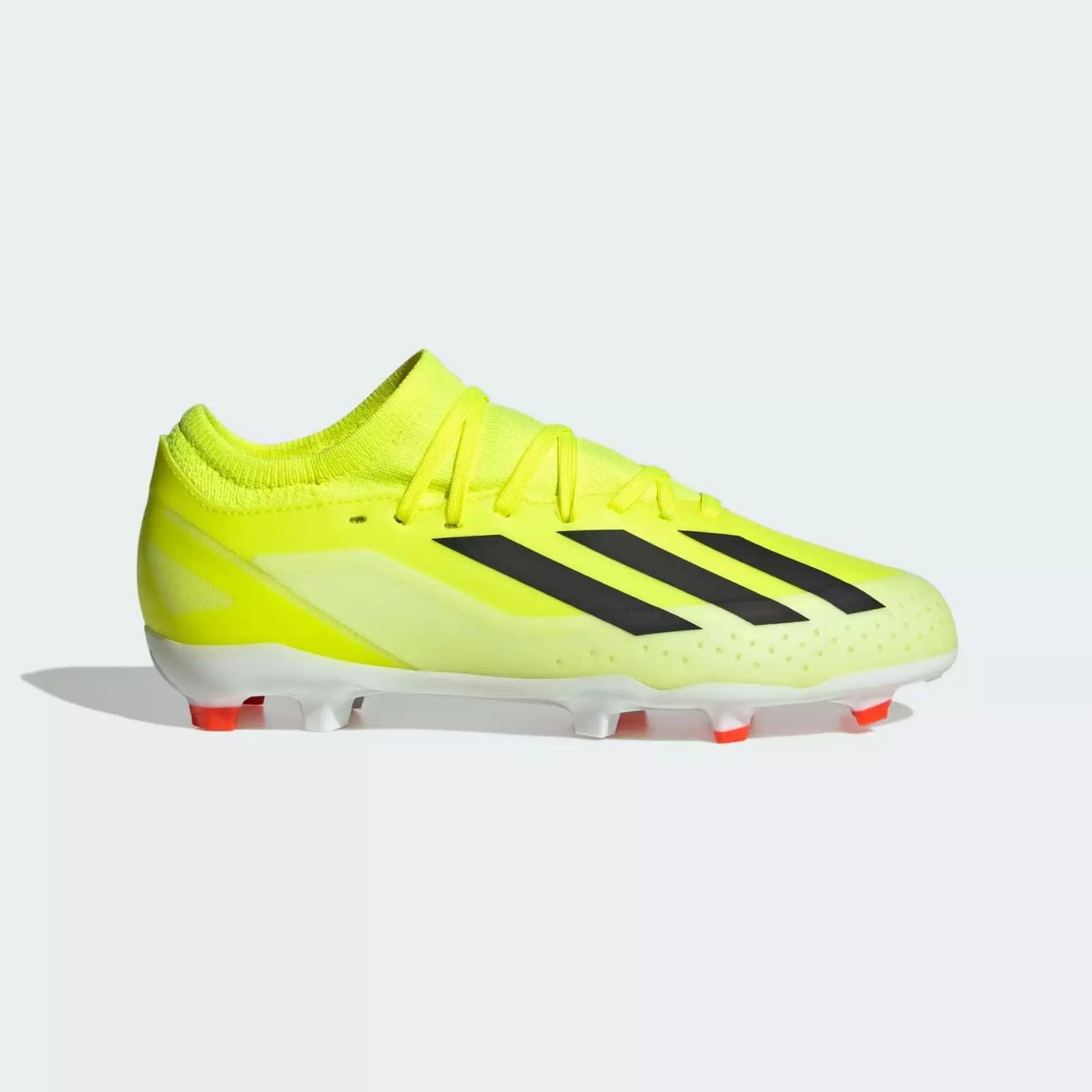 Botas de fútbol adidas X Crazyfast League niño amarillo 2/6
