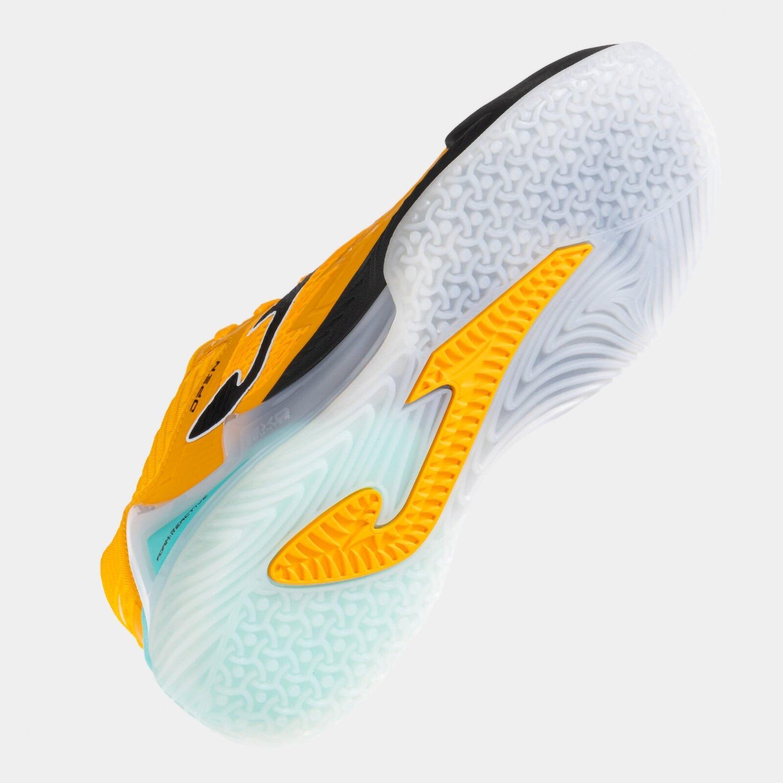 Tênis Joma Open 2528 Laranja Açafrão 5/5