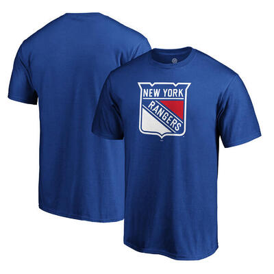 Maglia Fanatics NHL Rangers Essential Manica Corta Blu M