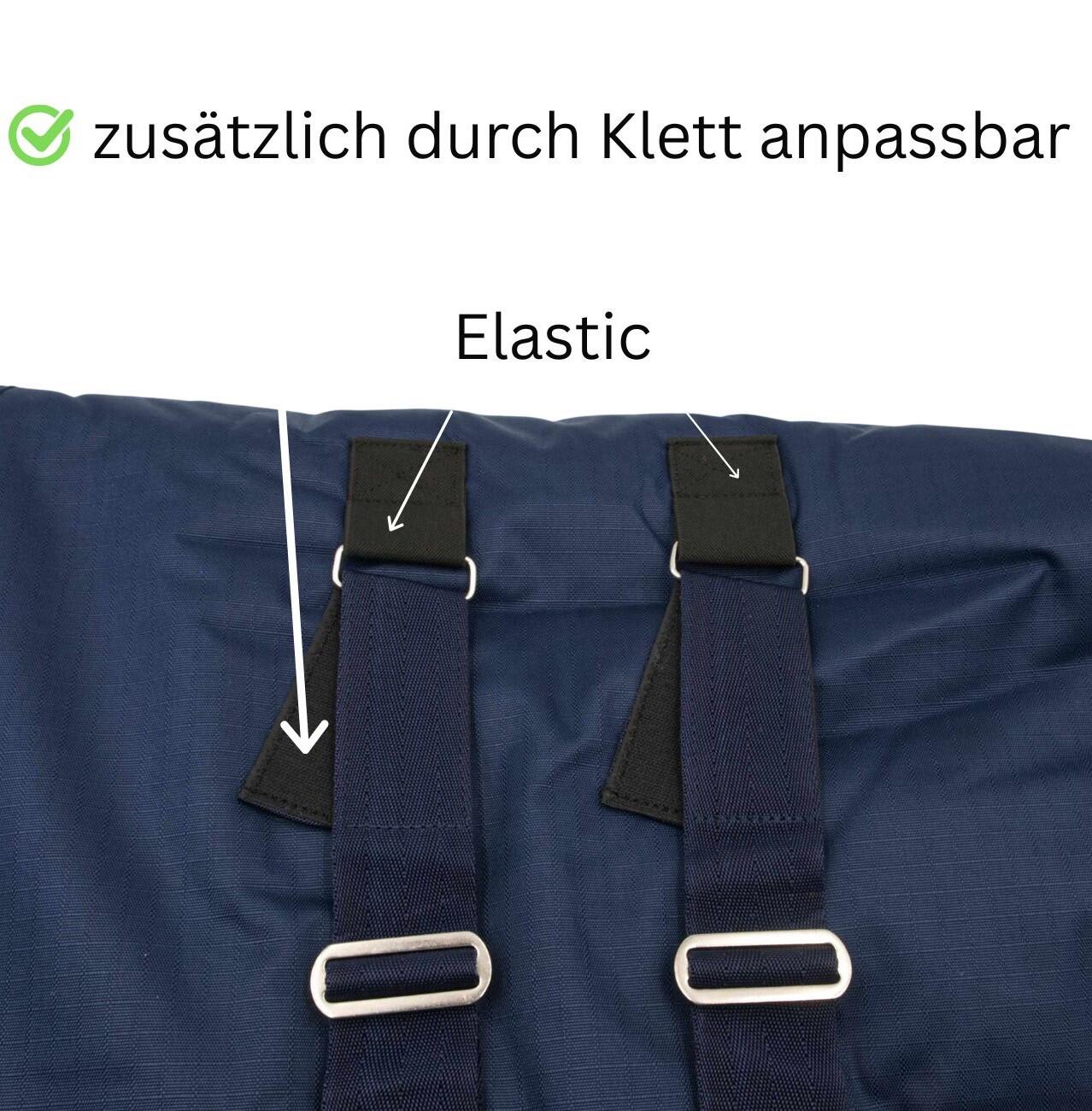 AMKA Fohlendecke LULEA TWO-TONE 600 Denier Outdoordecke 200 g Füllung 4/4