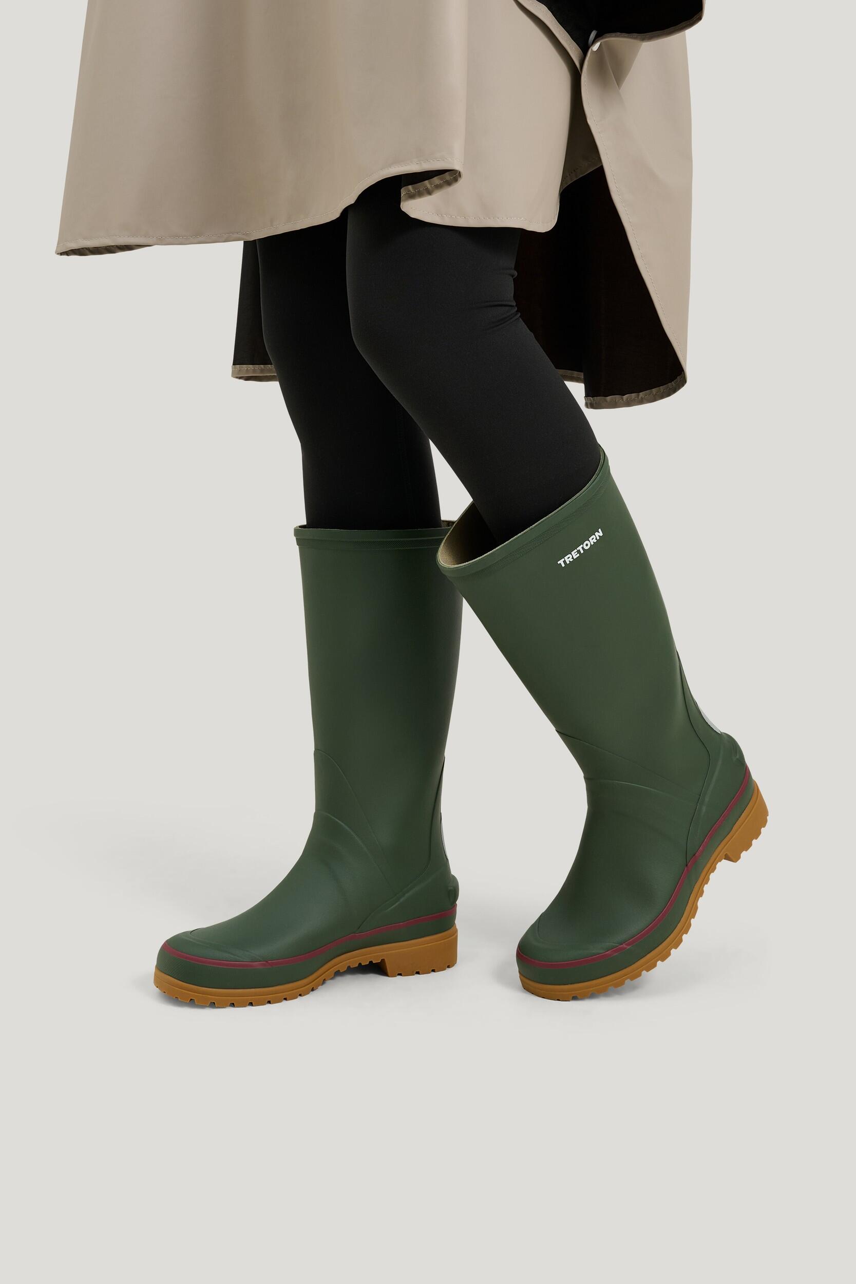 Bottes de randonnée imperméables en caoutchouc Sarek 72 Vert 6/7
