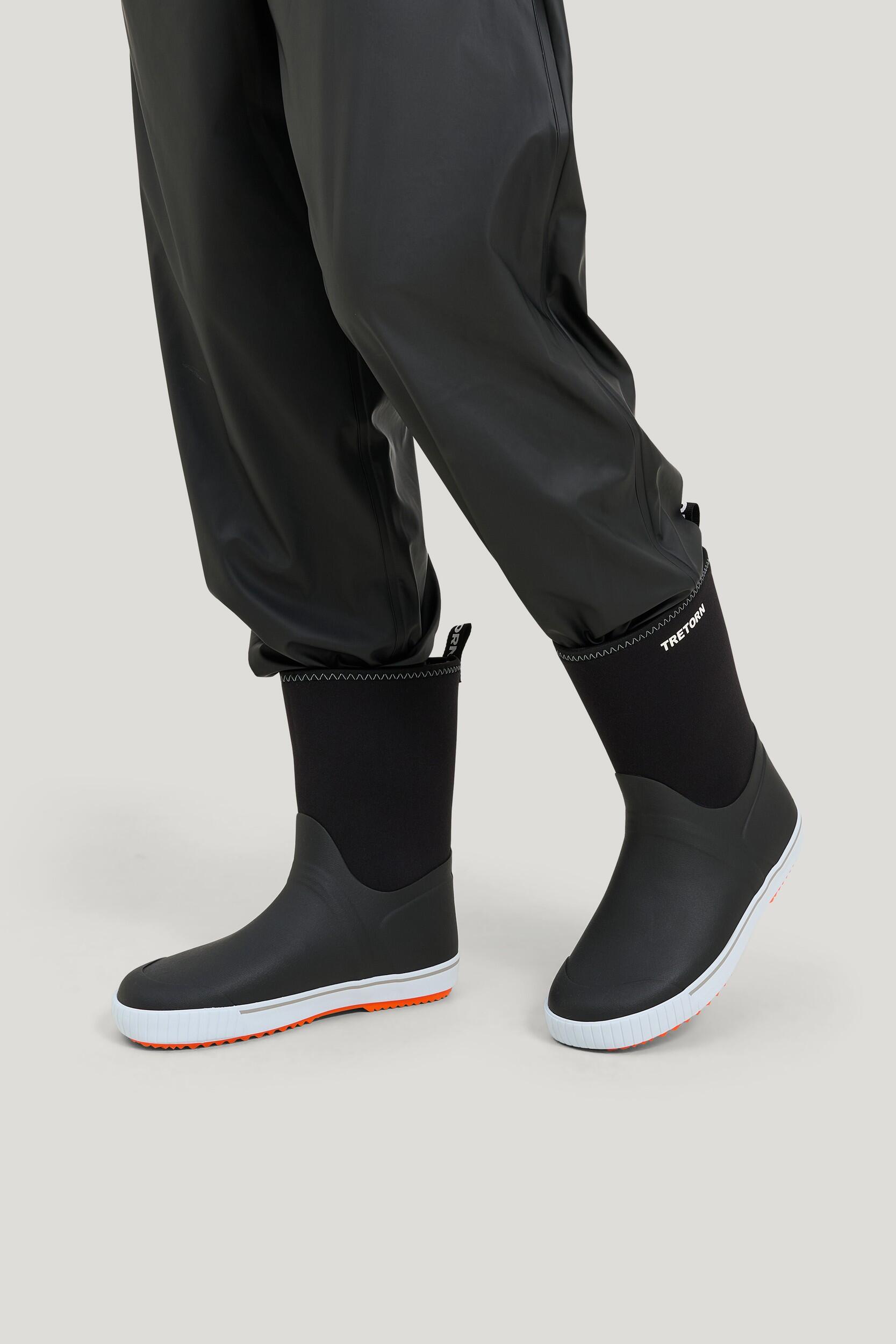 Bottes Outdoor Imperméables en Caoutchouc et Néoprène WINGS NEO Noir 6/7